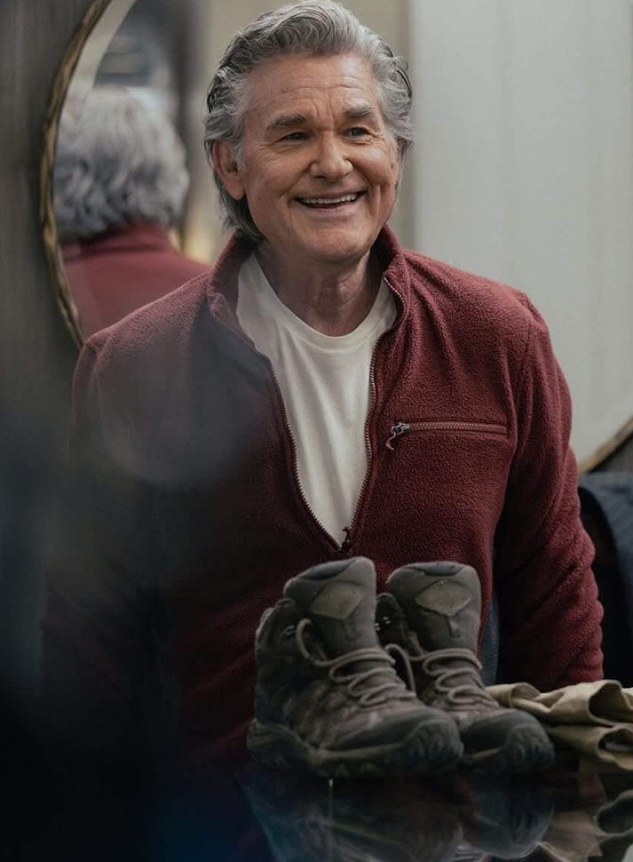 Kurt Russel The Madison Season 01 Red Fleece Jacket