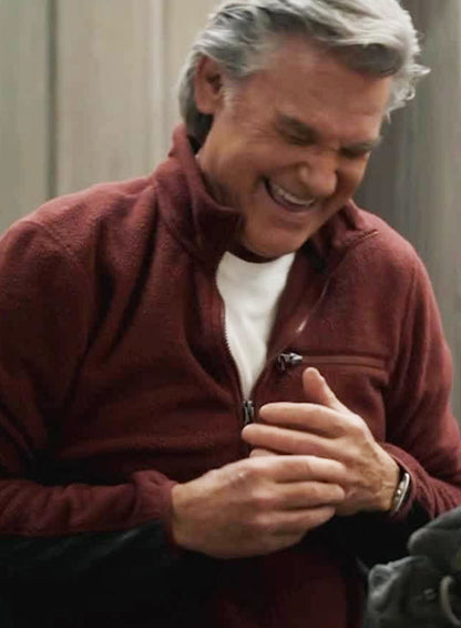 Kurt Russel The Madison Season 01 Red Fleece Jacket
