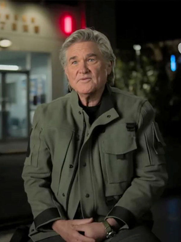 Kurt Russell Monarch Legacy Of Monsters Season 02 Grey Cotton Jacket