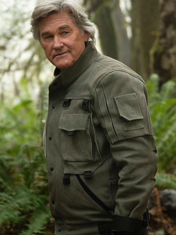 Kurt Russell Monarch Legacy Of Monsters Season 02 Grey Cotton Jacket