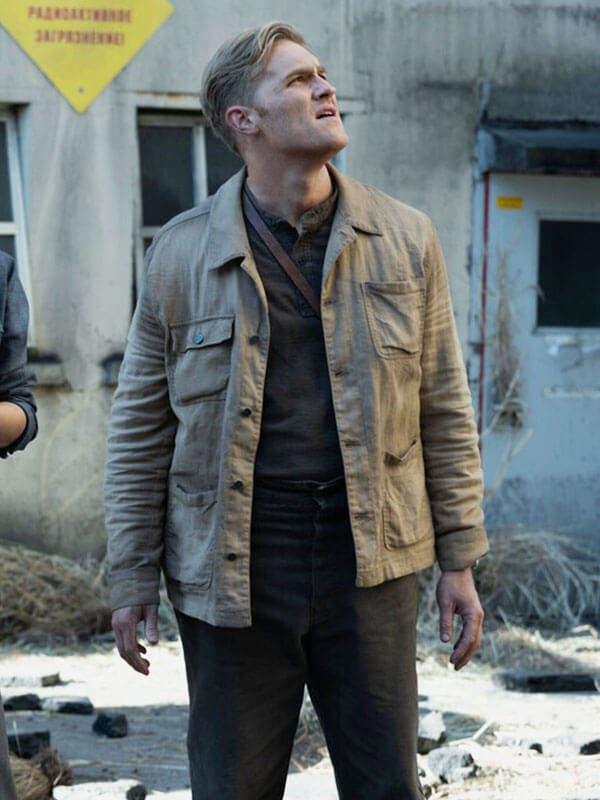 Lee Shaw Monarch Legacy Of Monsters Season 01 Tan Cotton Jacket