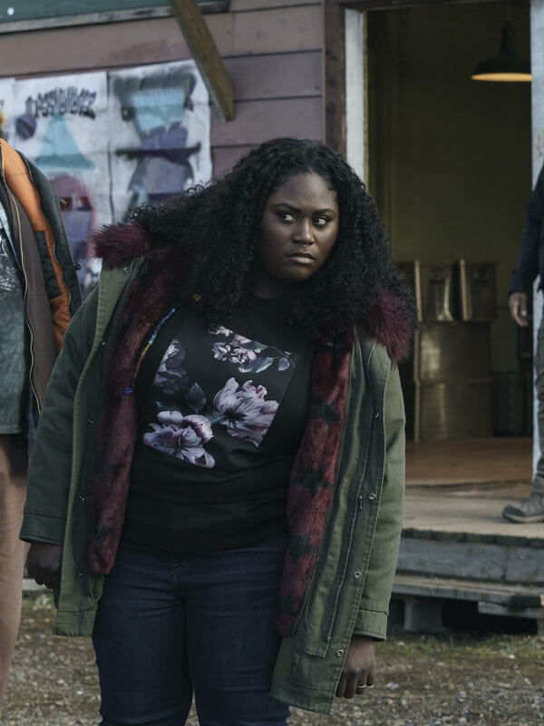 Leota Adebayo Peacmaker Season 01 Green Cotton Jacket