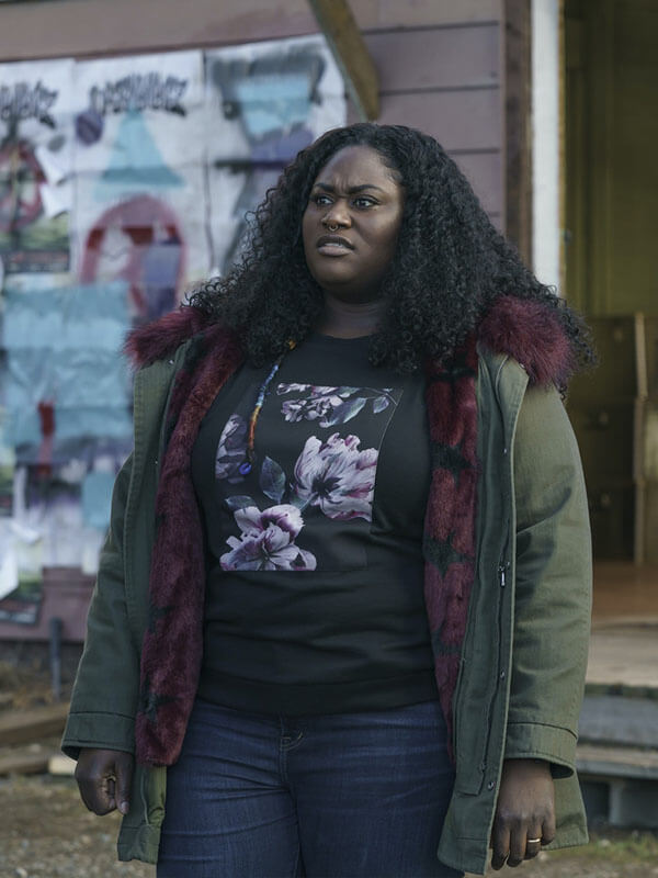 Leota Adebayo Peacmaker Season 01 Green Cotton Jacket