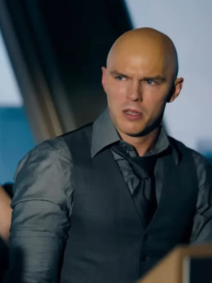 Lex Luthor Superman 2025 Black Cotton vest