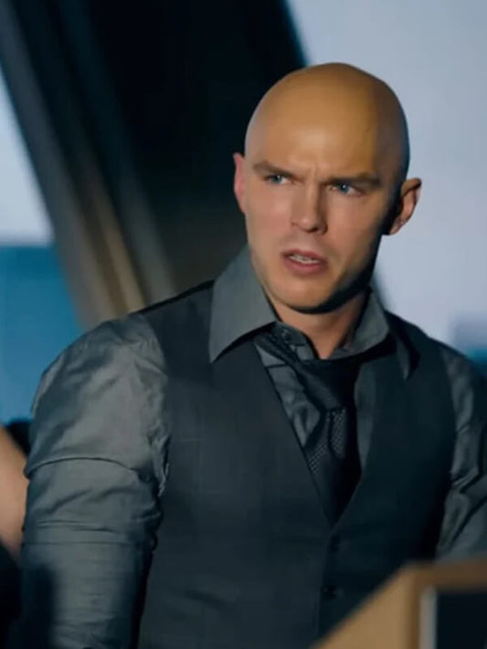 Lex Luthor Superman 2025 Black Cotton vest