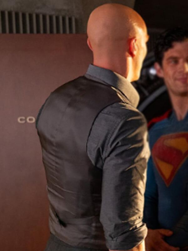 Lex Luthor Superman 2025 Black Cotton vest