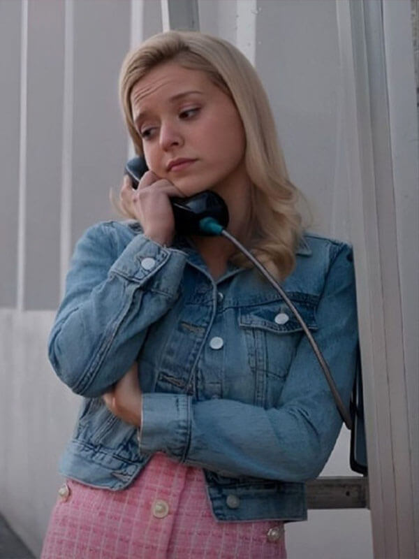 Lexi Minetree Elle Season 01 Blue Denim Jacket