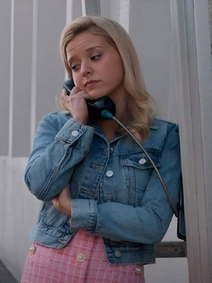 Lexi Minetree Elle Season 01 Blue Denim Jacket