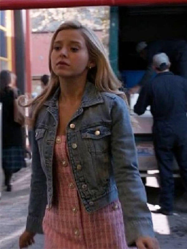 Lexi Minetree Elle Season 01 Blue Denim Jacket