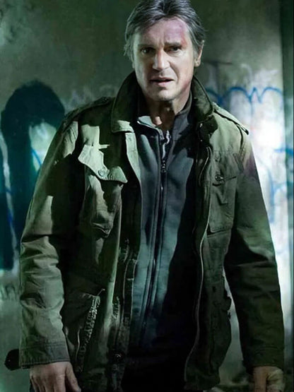 Liam Neeson Run All Night Green Jacket