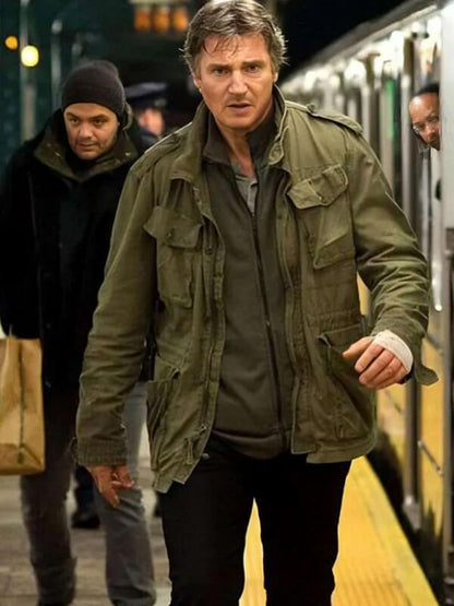 Liam Neeson Run All Night Green Jacket