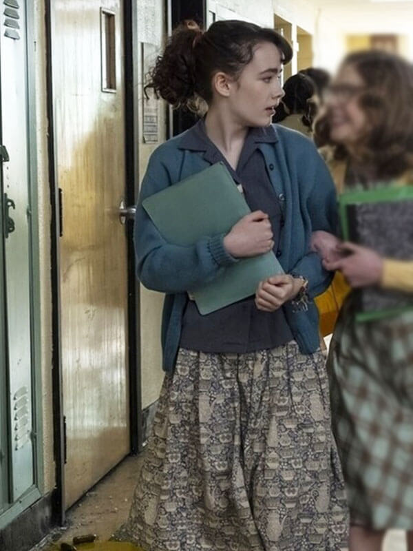 Lilly Bainbridge It Welcome To Derry Blue Cardigan Jacket