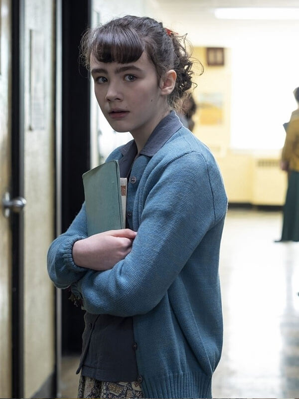 Lilly Bainbridge It Welcome To Derry Blue Cardigan Jacket