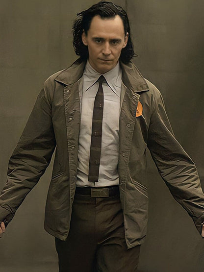 Loki Odinson Loki Season 01 Brown Cotton Jacket