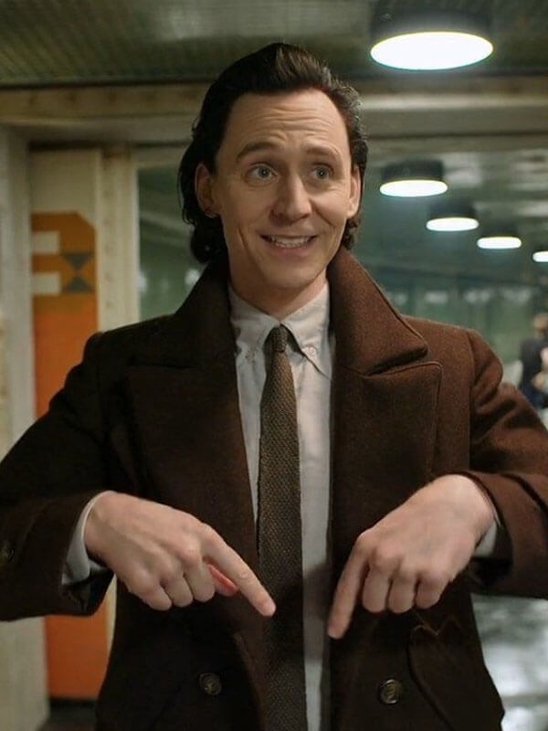 Loki Odinson Loki Season 02 Brown Wool Blazer