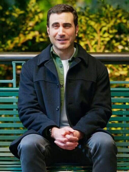 Louis Shrinking Season 02 Black Wool Jacket