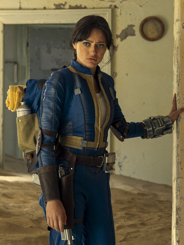 Lucy Maclean Fallout Blue Vault Jummpsuit Jacket