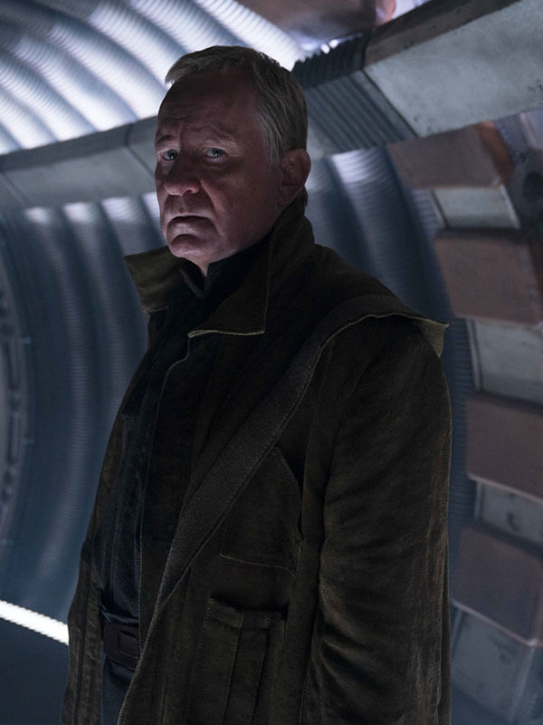 Luthen Star Wars Andor Season 01 Green Trench Coat