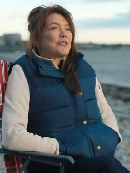 Lynda Boyd Sullivan’s Crossing S02 Blue Vest