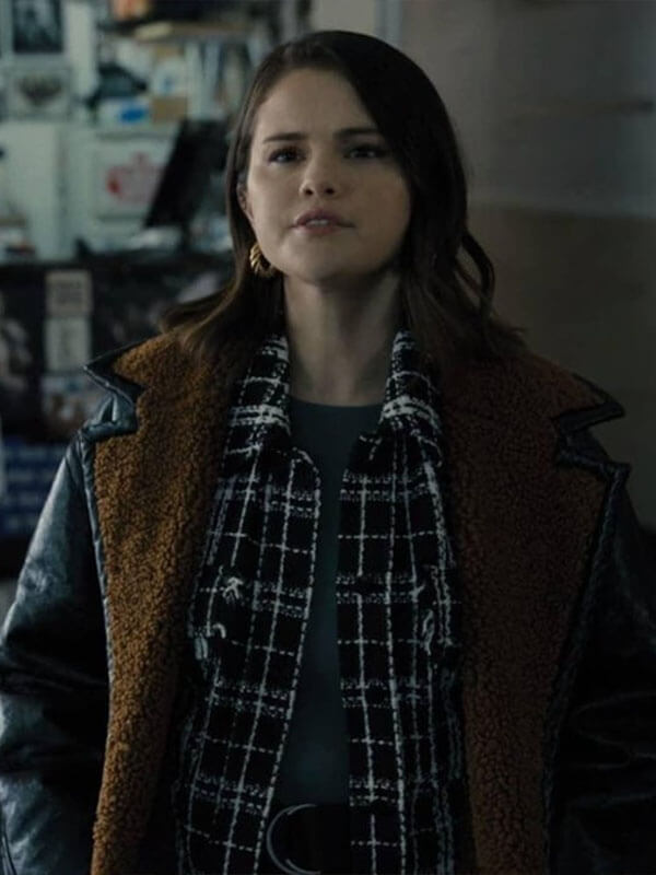 Mabel Mora Only Murders In The Buildin Black Leather Jacket.