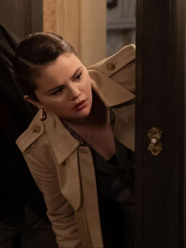 Mabel Mora Only Murders In The Building Tan Long Coat.