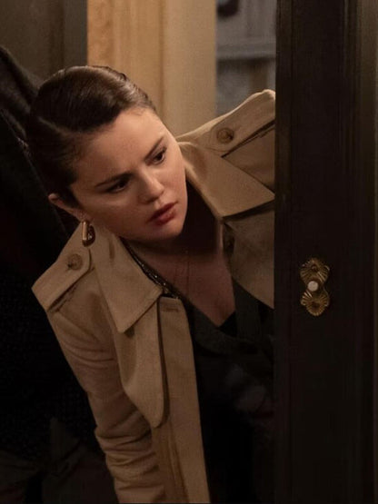 Mabel Mora Only Murders In The Building Tan Long Coat.