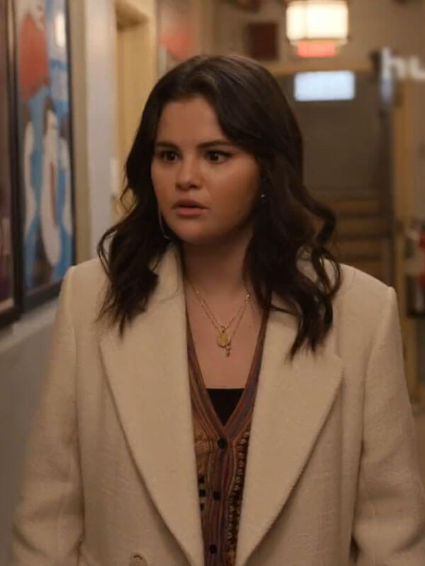 Mabel Mora Only Murders In The Building White Coat.