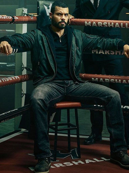 Maduka Kilroy Fightland Season 01 Black Leather Jacket