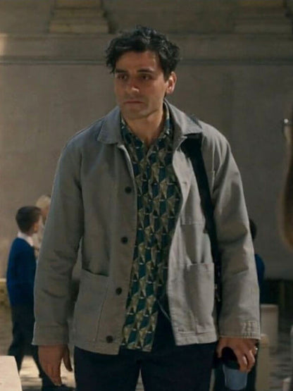 Marc Spector Moonknight Season 01 Grey Cotton Jacket