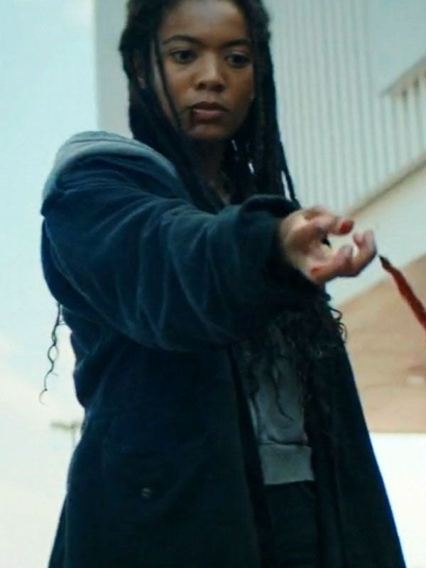 Marie Moreau Gen V Season 2 Black Jacket.