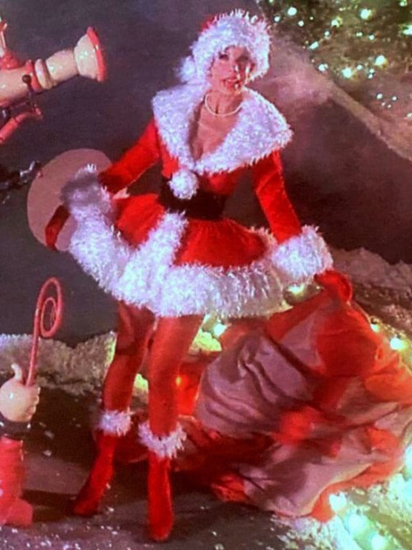 Martha May Whovier How Grinch Stole The Christmas Red Wool Costume