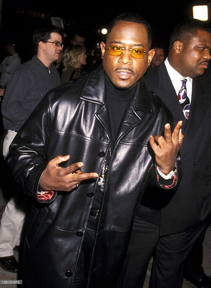 Martin Lawrence Black Trrench Coat