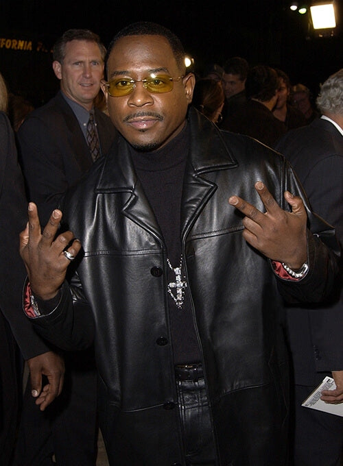 Martin Lawrence Black Trrench Coat