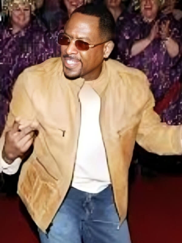 Martin lawrence Brown Leather Jacket