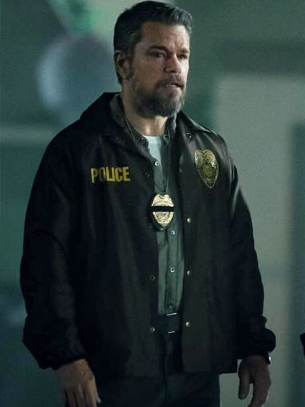 Matt Damon The Rip Season 01 Brown Cotton Jacket