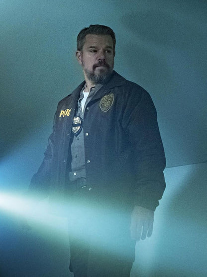 Matt Damon The Rip Season 01 Brown Cotton Jacket
