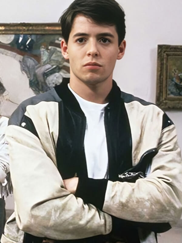 Matthew Broderick  Ferris Bueller's Day Off Leather Jacket