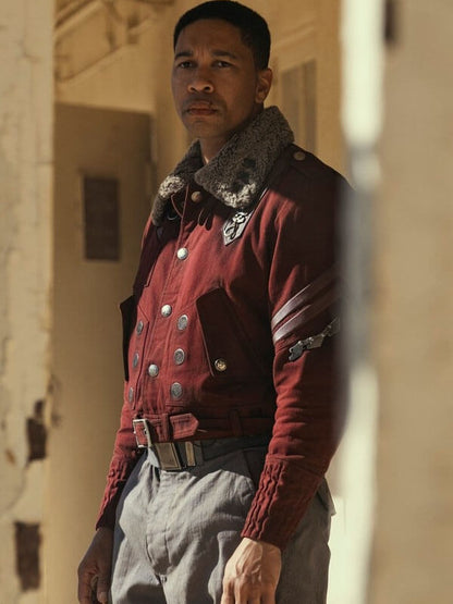 Maximus Fallout Season 2 Red Wool Jacket