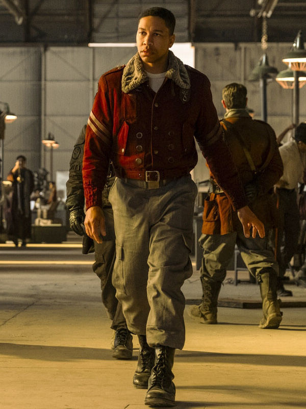 Maximus Fallout Season 2 Red Wool Jacket