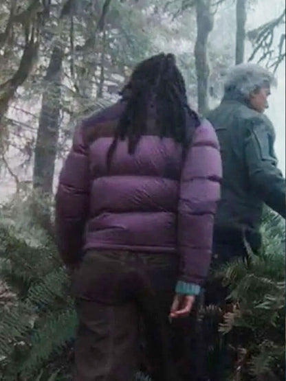 May Monarch Legacy Of Monsters Season 01 Purple Puffer Jacket