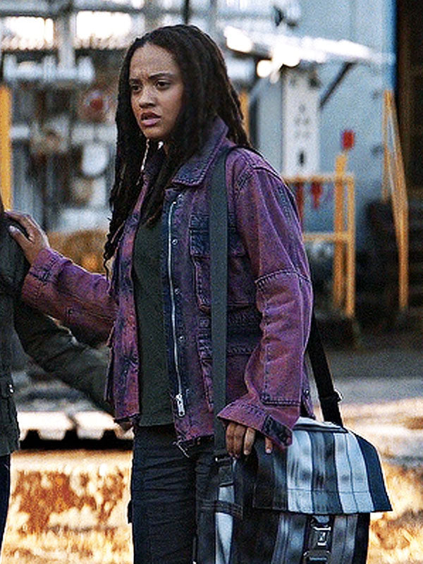  May Monarch Legacy Of Monsters Season 01 Red Denim Jacket