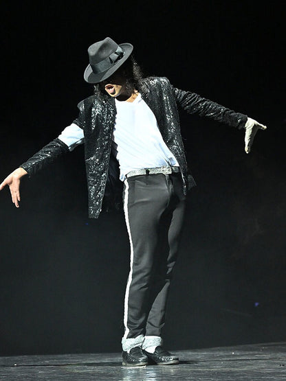 Michael Jackson 30th Anniversary Black Sequin Jacket