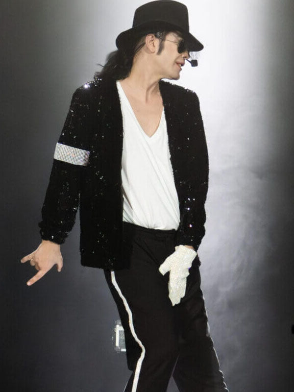 Michael Jackson 30th Anniversary Black Sequin Jacket