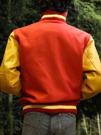 Michael Jackson Thriller Red Varsity Jacket