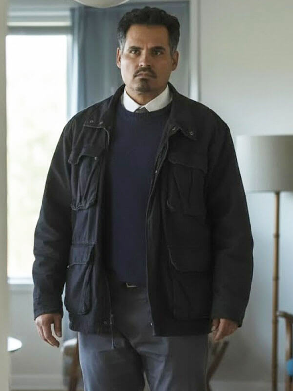 Michael Pena All Her Fault Season 01 Black Field Jacket
