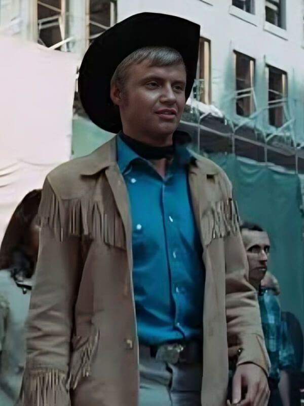  Midnight Cowboy 1969 Jon Voight Brown Leather Jacket