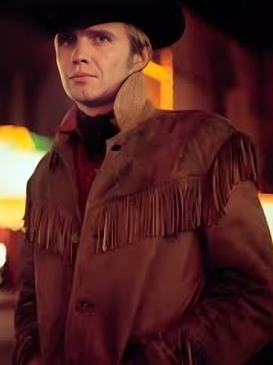  Midnight Cowboy 1969 Jon Voight Brown Leather Jacket