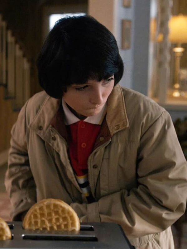 Mike Wheeler Stranger Things Season 01 Tan Cotton Jacket