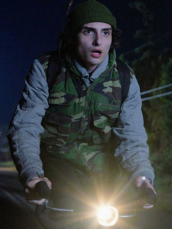 Mike Wheeler Stranger Things Season 05 Green Camo Vest