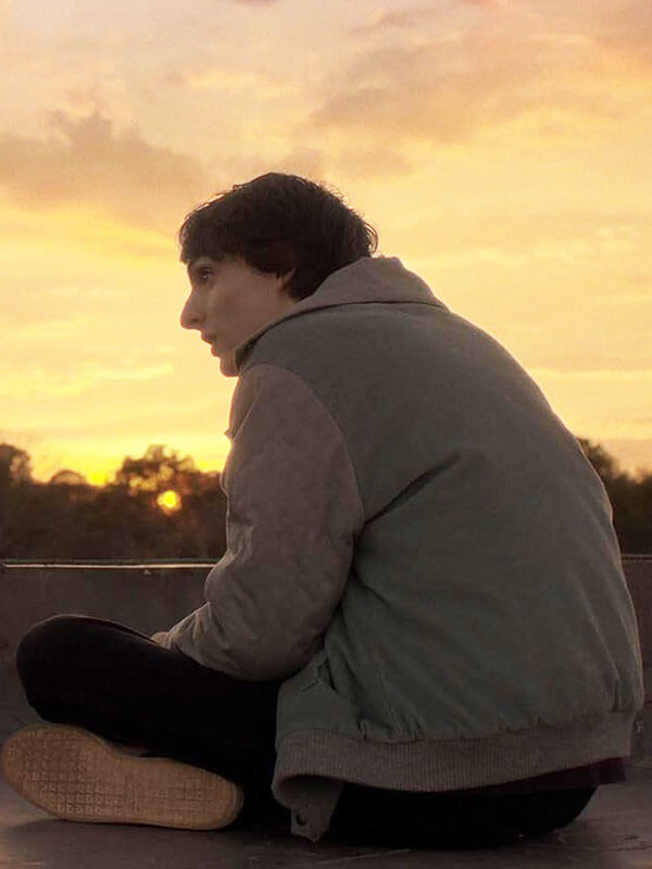 Mike Wheeler Stranger things Season 5 Grey Bomber Jacket